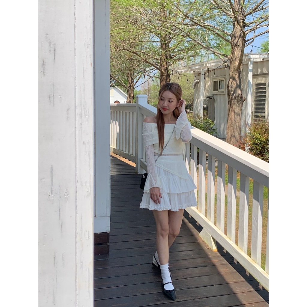 【imfine】歐膩仙女清單 設計款微透感上衣 #2779