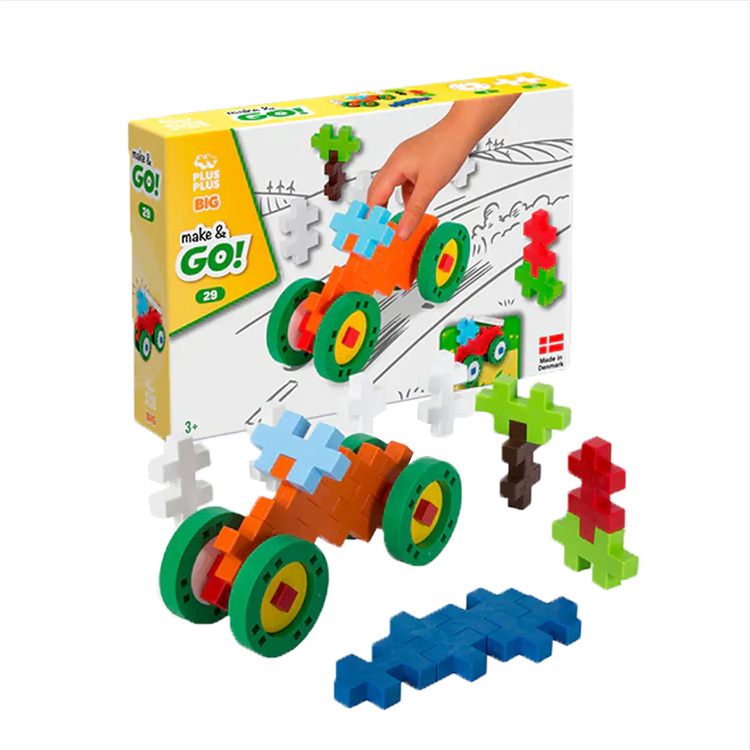 加加積木-大積木車子29片