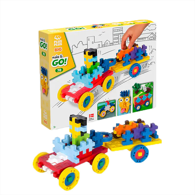 加加積木-大積木車子70片