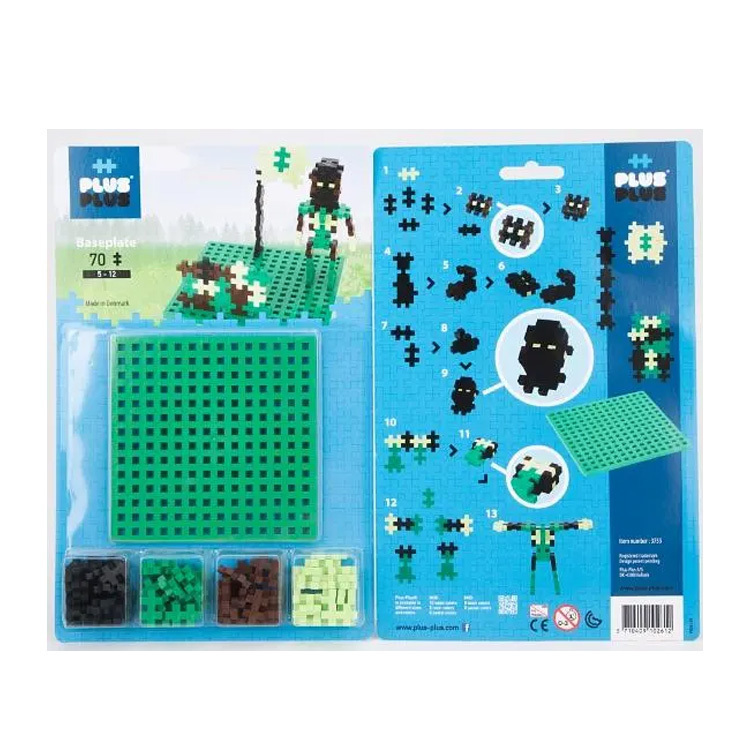 加加積木-70片+創作底板-軍人