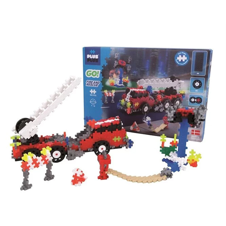 加加積木-GO系列-消防救援500片