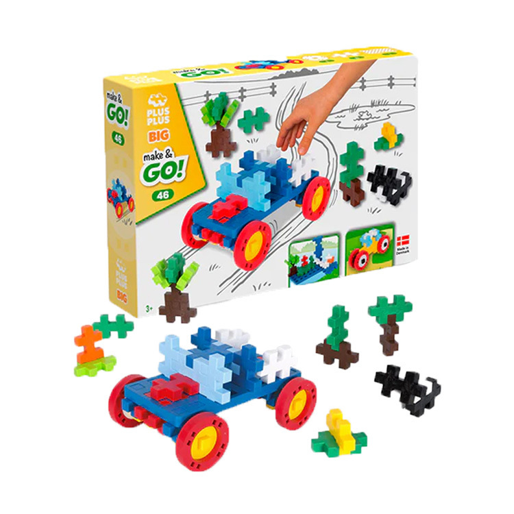加加積木-大積木車子46片