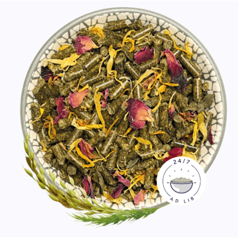 Bunny Nature GuineaPigDream 成年天竺鼠糧（花卉） - 1.5kg