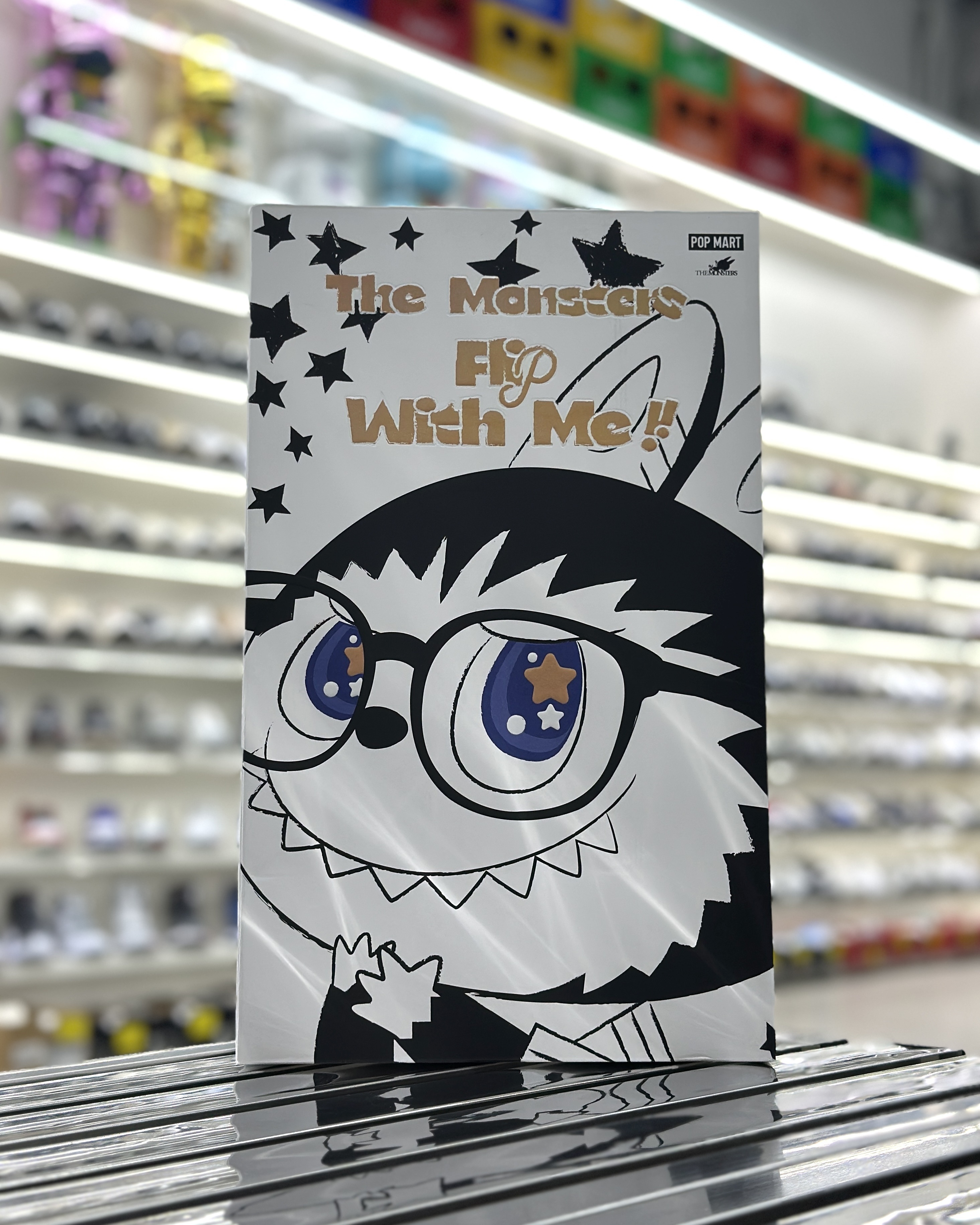 Pop Mart The Monsters FLIP WITH ME 搪膠毛絨公仔