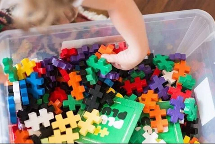 加加積木-大積木400片收納箱