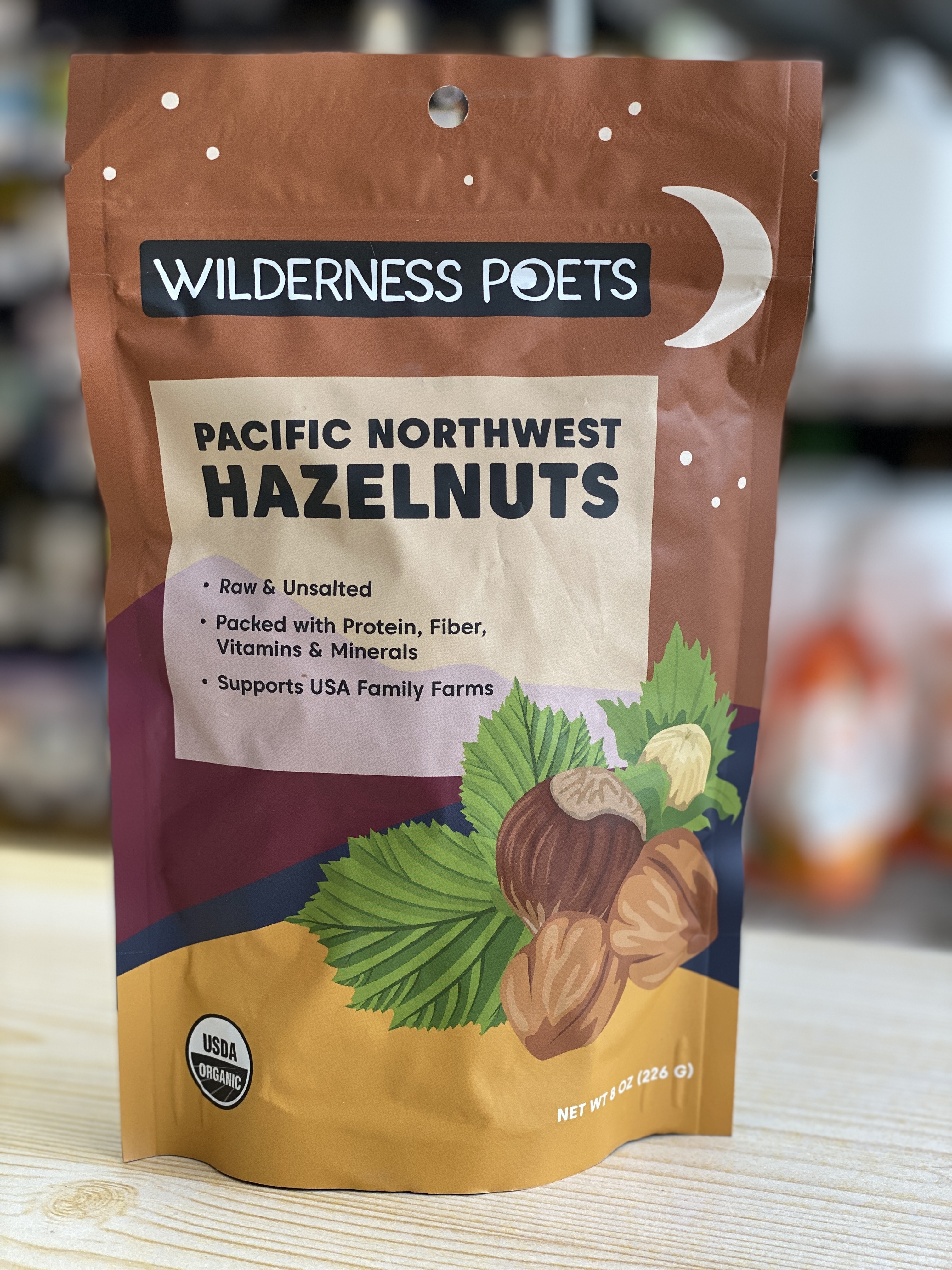 有機生機無鹽榛子 (最佳食用日期為2026年4月30日)