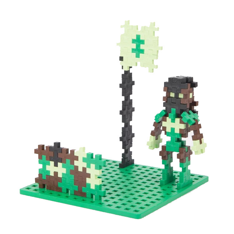 加加積木-70片+創作底板-軍人