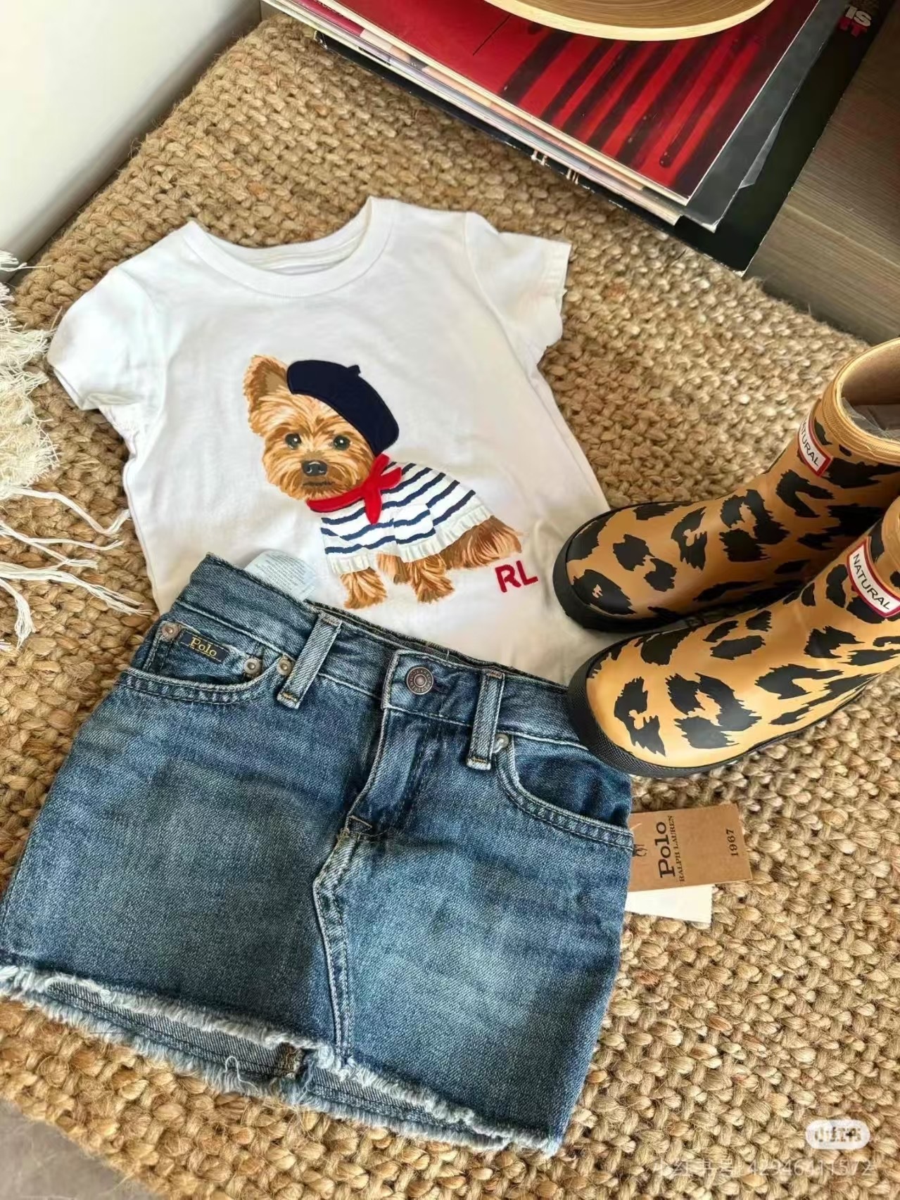 🐎𝐏𝐨𝐥𝐨 𝐑𝐚𝐥𝐩𝐡 𝐋𝐚𝐮𝐫𝐞𝐧 親子短袖上衣