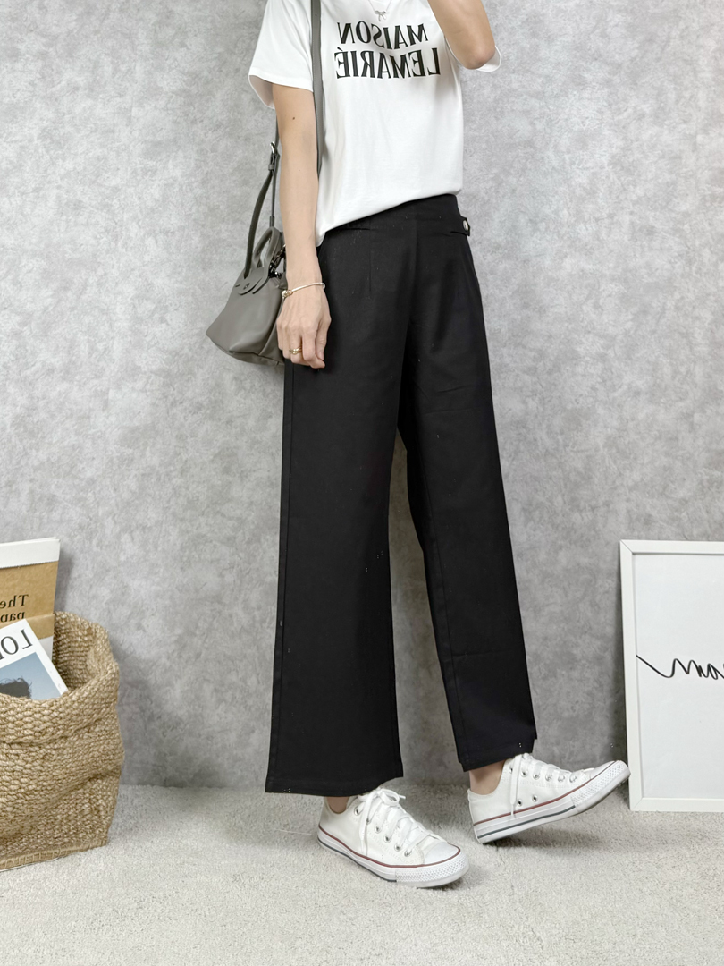 繽紛夏日舒適寬褲