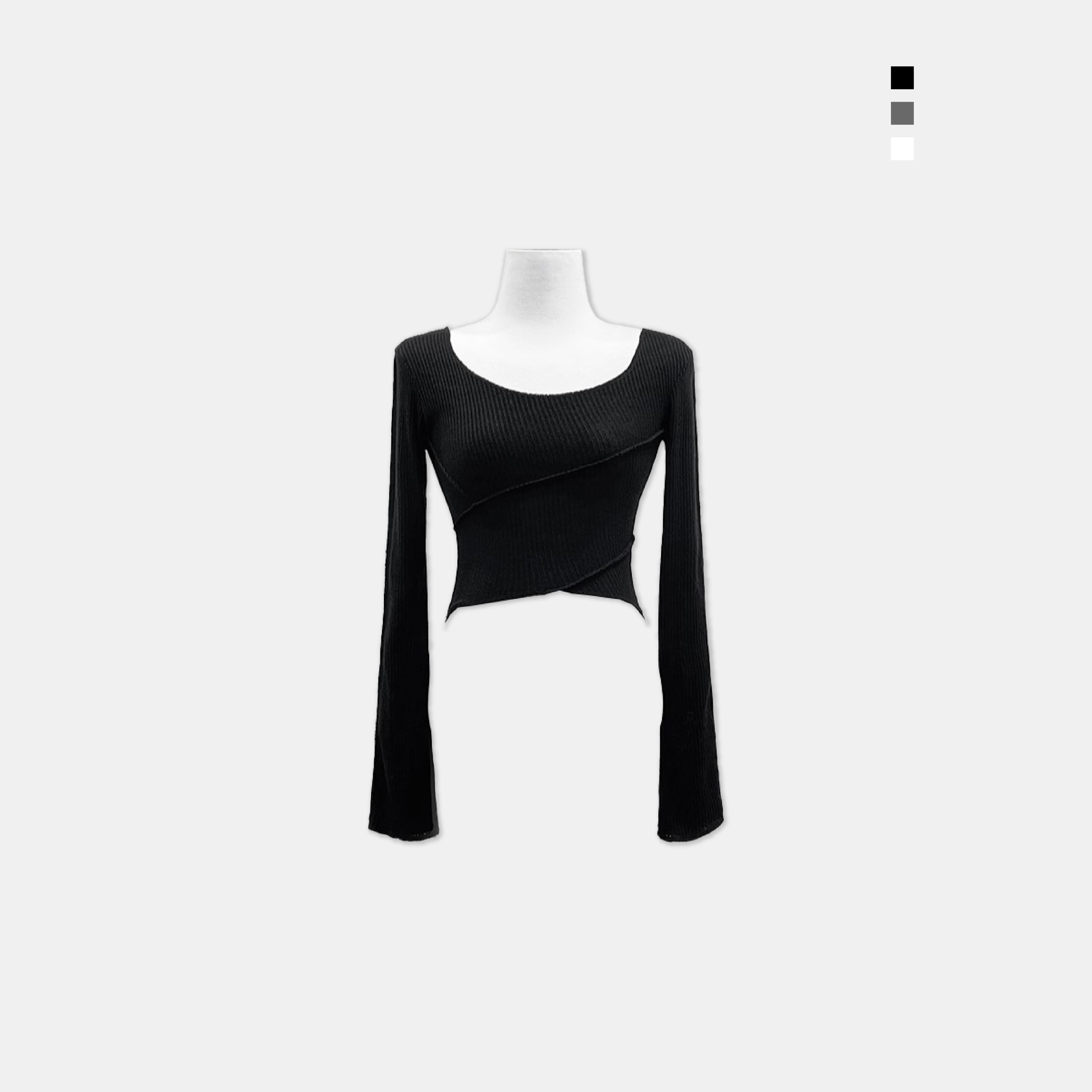 韓國 完美女孩 反拷克 針織 薄長袖 上衣