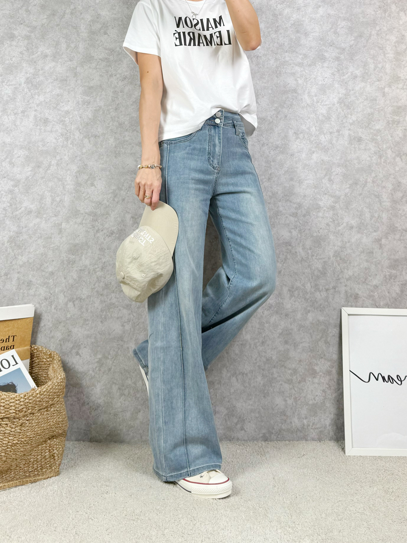 很吸睛的個性寬褲