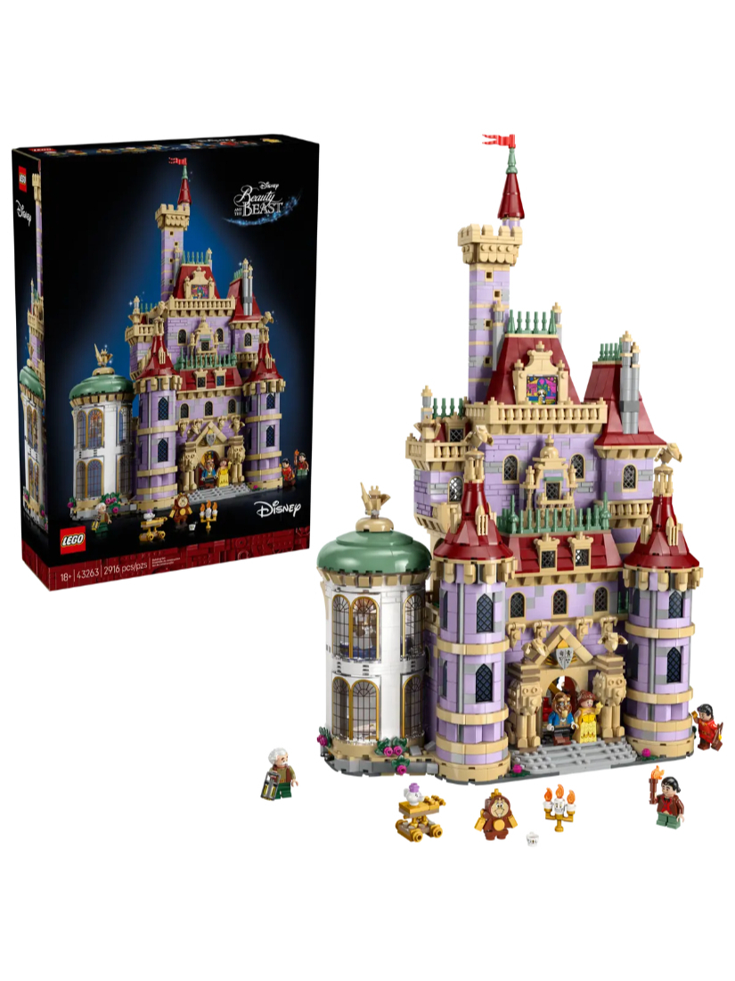 LEGO 43263 《美女與野獸》城堡