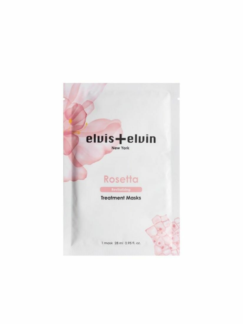 elvis + elvin - 玫瑰幹細胞保濕舒緩面膜 1片裝