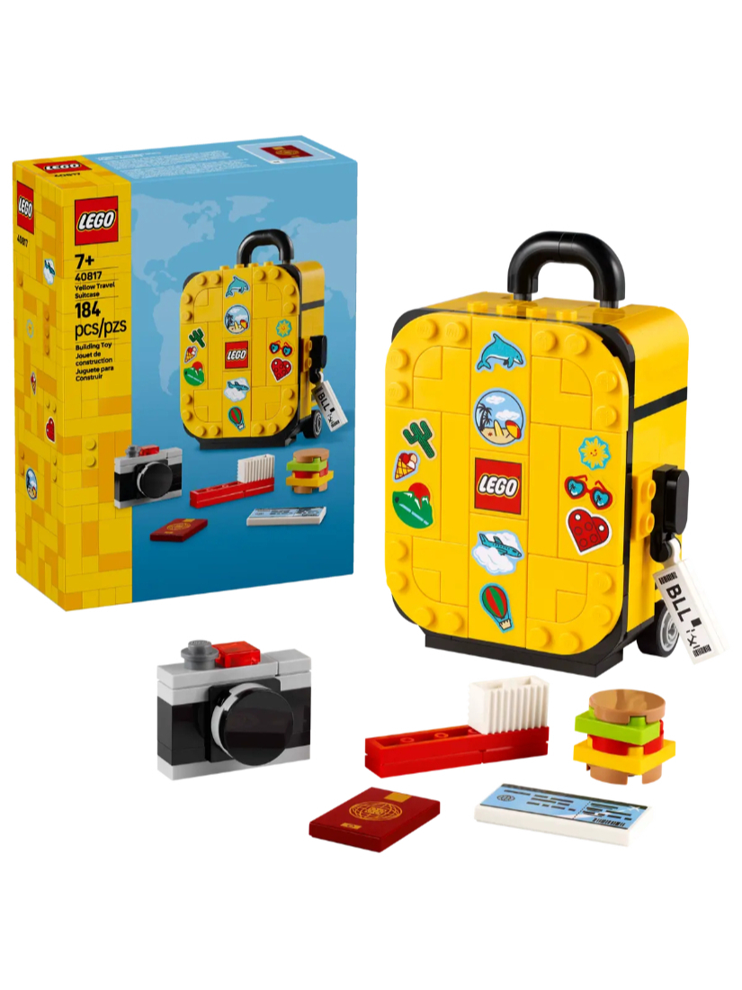 LEGO 40817 黃色旅行箱