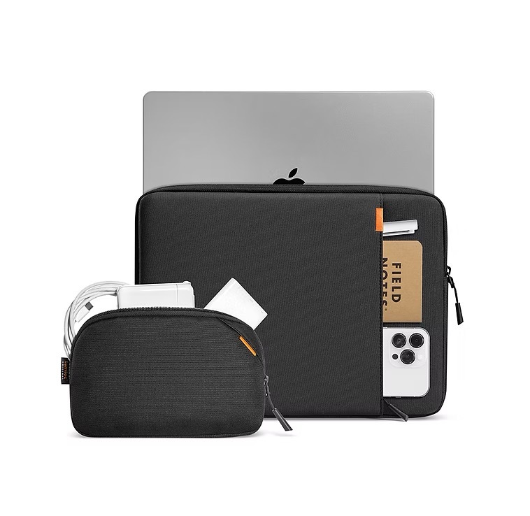 Tomtoc｜360° 完全防護同捆包 MacBook 系列 - 黑色