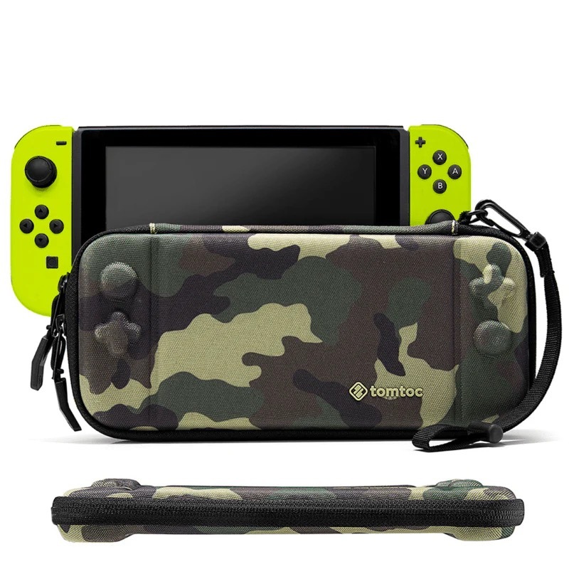Tomtoc｜玩家首選二代 Nintendo Switch 收納包 - 迷彩