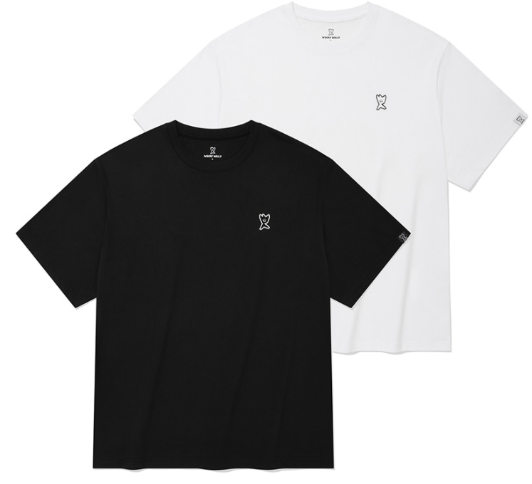 <快速出貨>  Wacky Willy 小飛人 Logo短T 兩件組