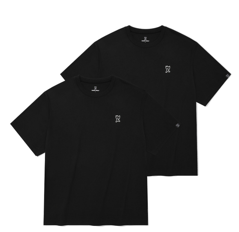 <快速出貨>  Wacky Willy 小飛人 Logo短T 兩件組