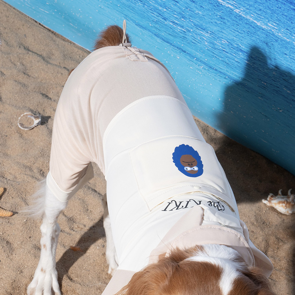 puppygallery｜大猩猩涼感四腳衣 卡其