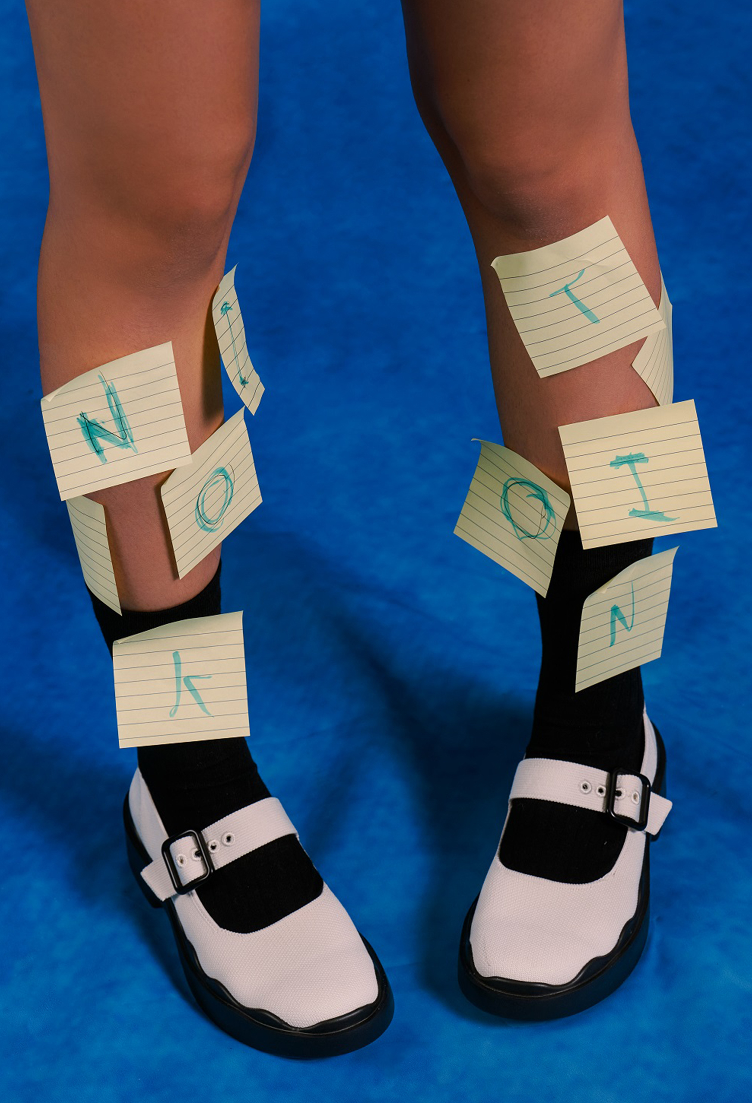 經典花瓣厚底鞋 奶油白