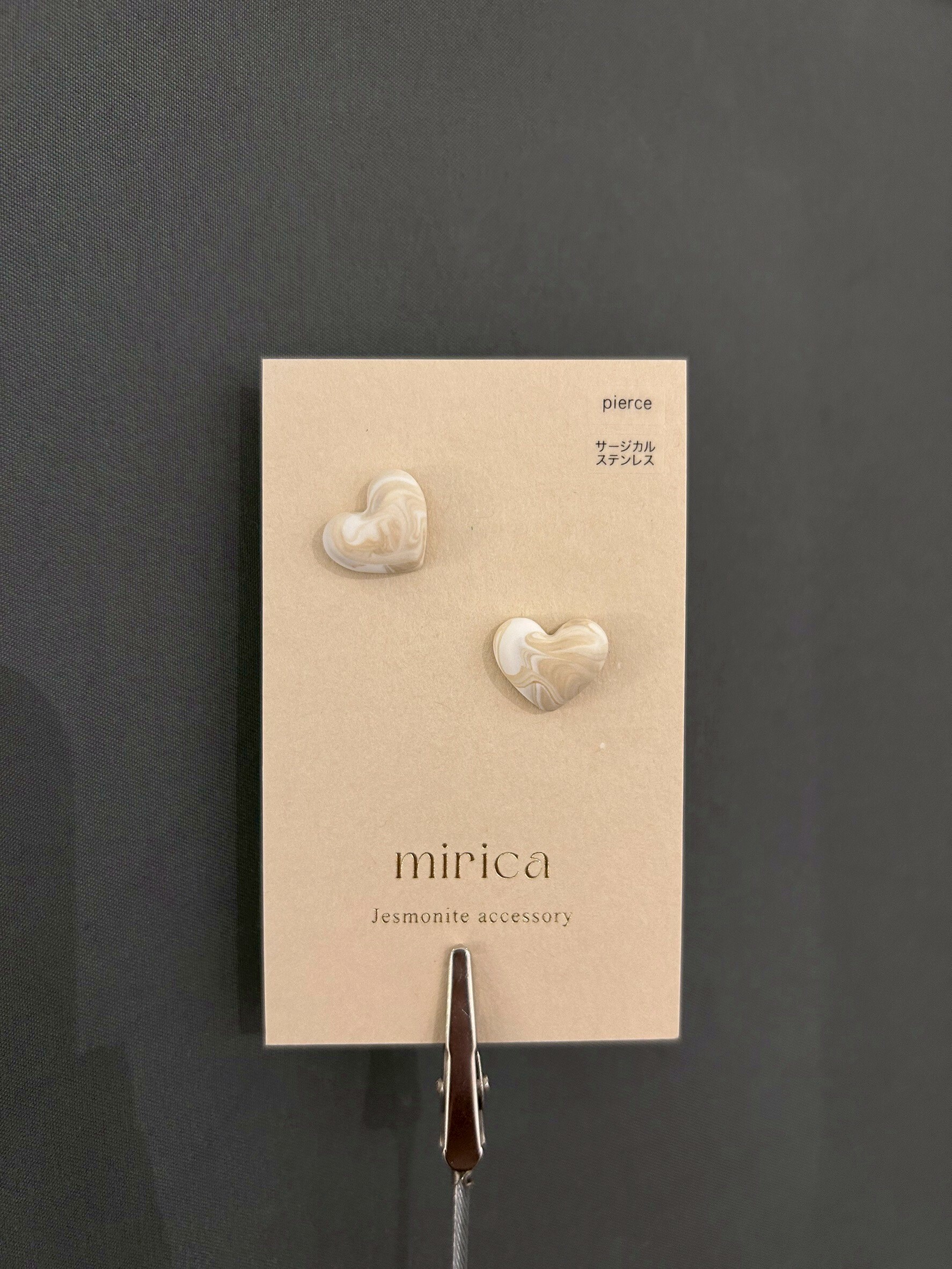 [mirica] 愛心耳針 | NO.4