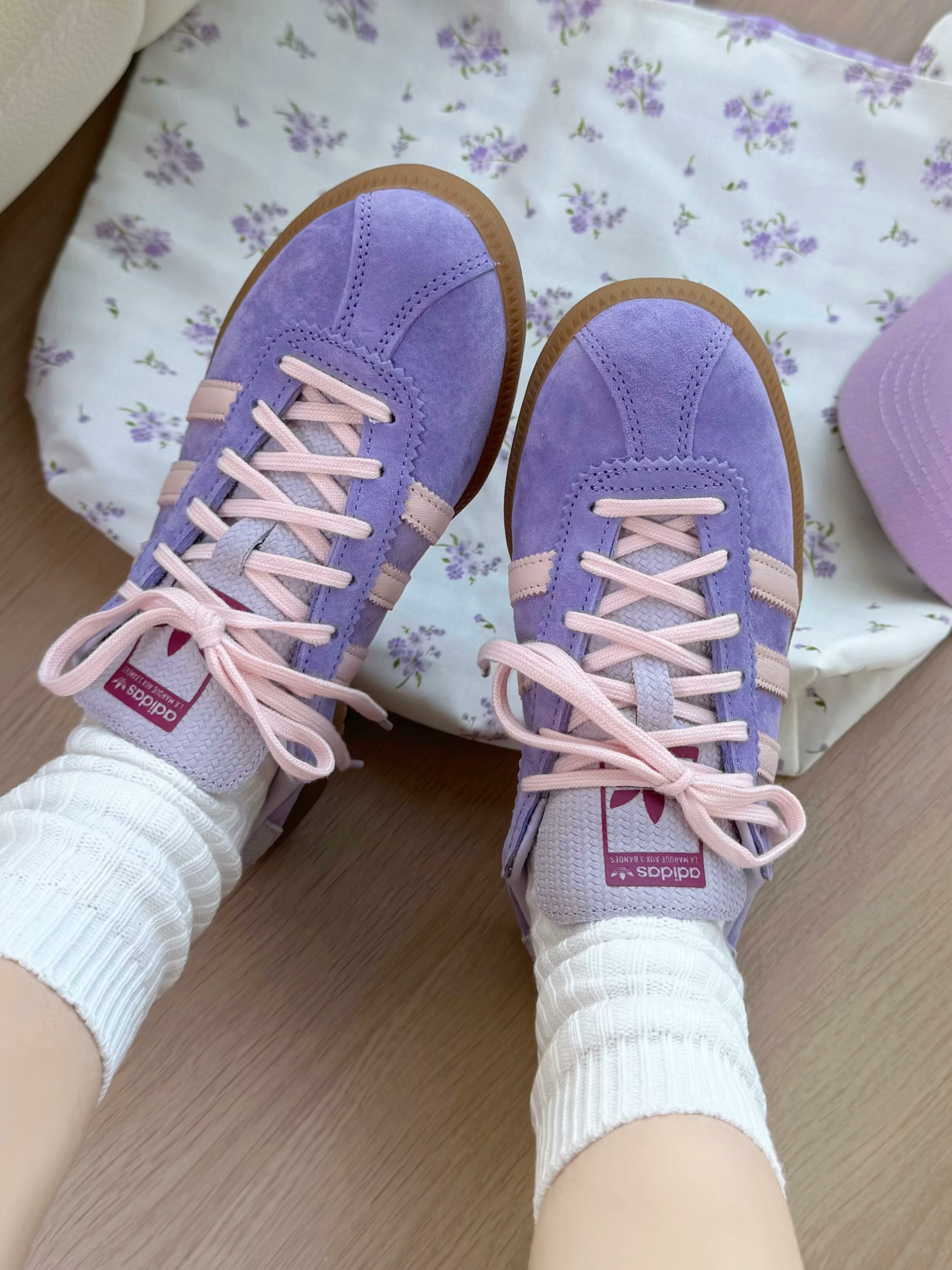 Adidas Originals Bermuda 香芋紫 紫色 麂皮 焦糖底 復古 德訓鞋 T頭鞋 JR7157/預購