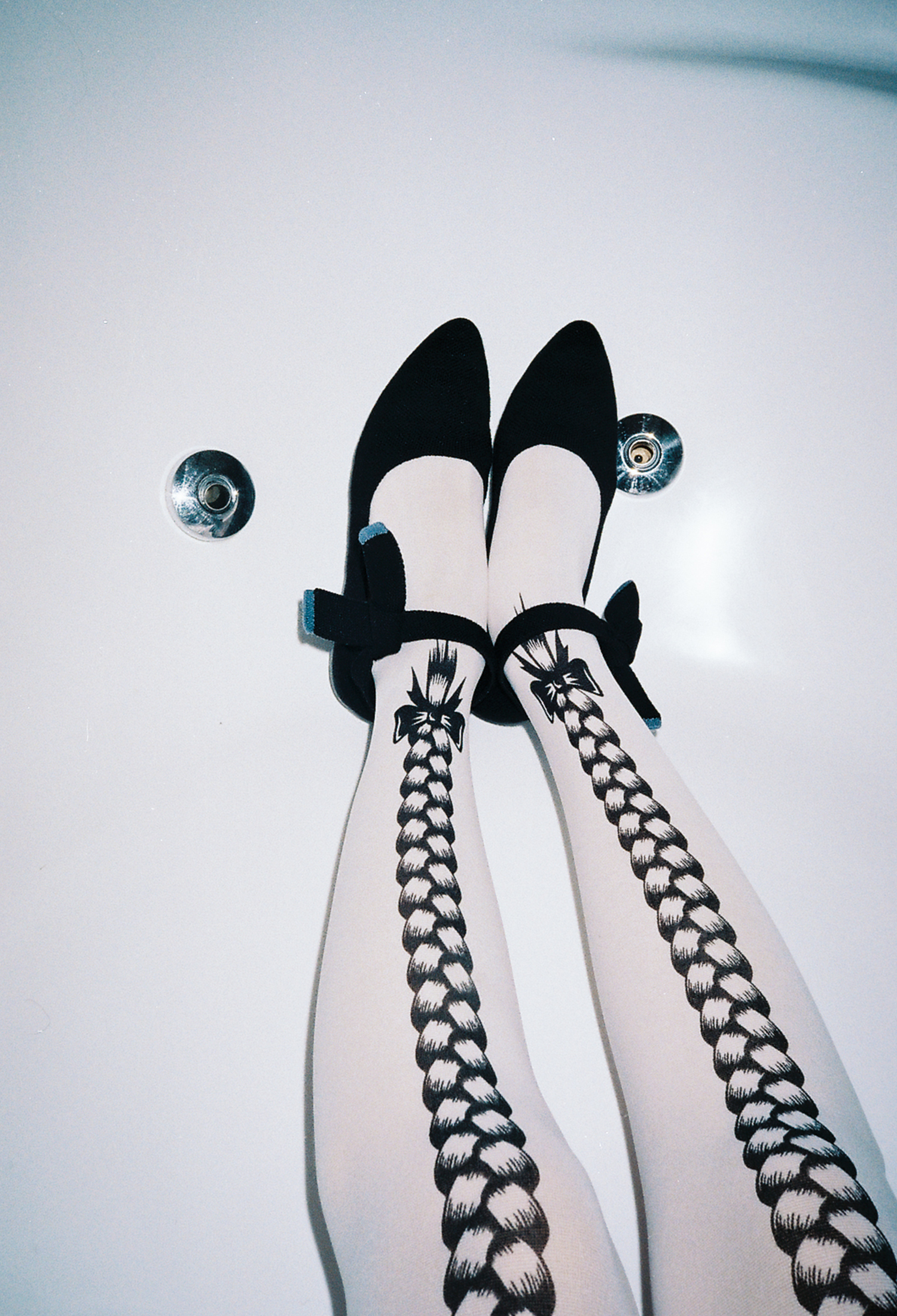 瑪莉珍平底鞋 黑色