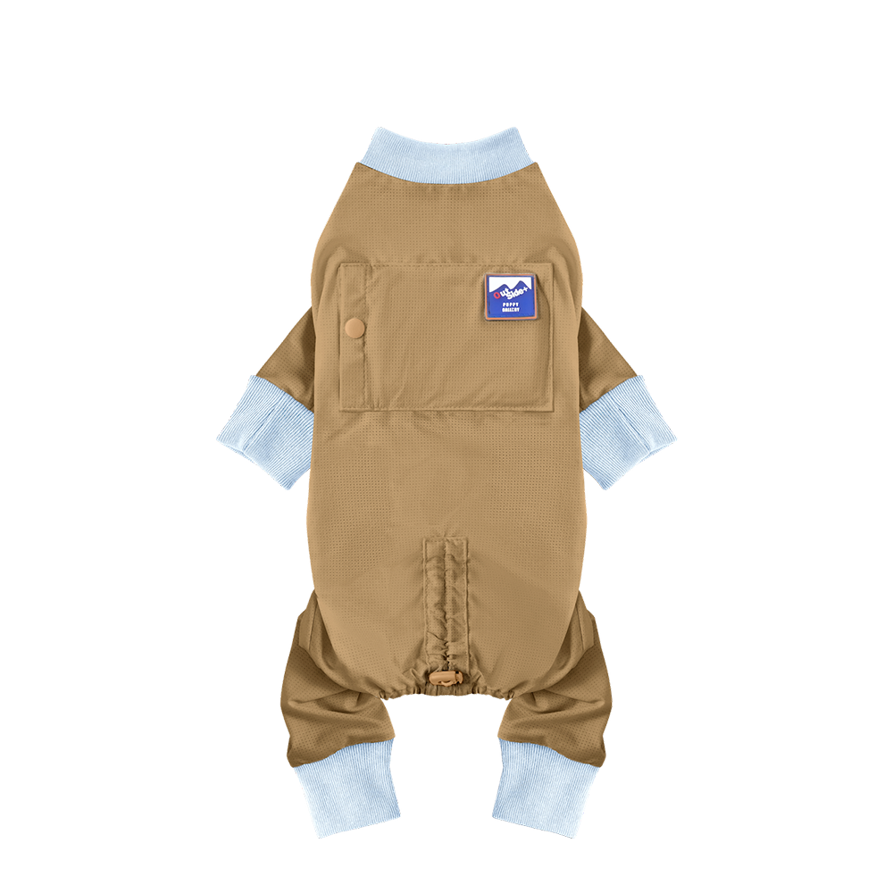 puppygallery｜外出涼感四腳衣 棕