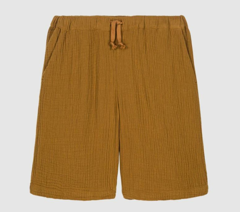 STUDIO BOHEME PARIS 棉紗百慕達短褲 Bermuda Basile-Spicy brown