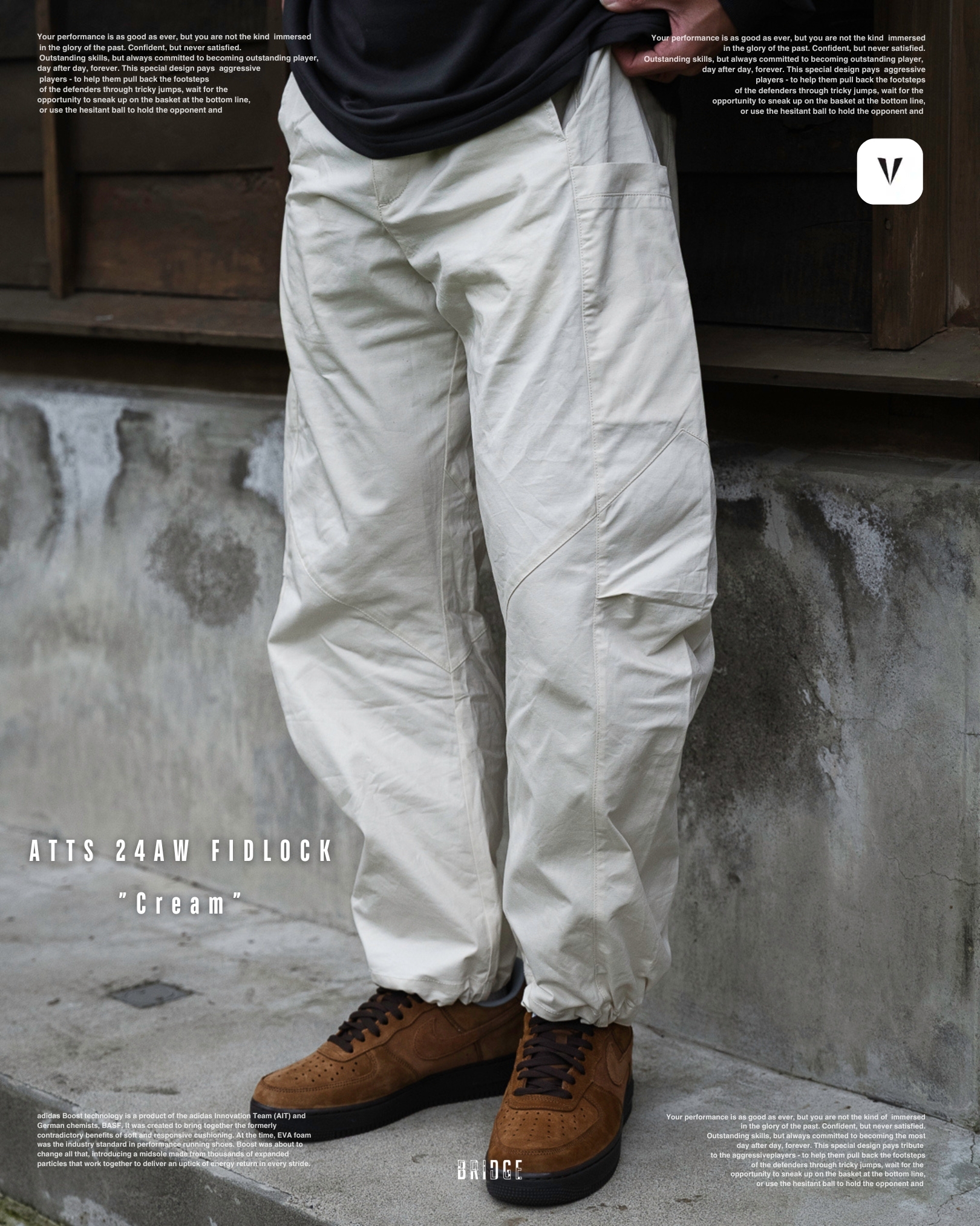 『衣櫃裡不能沒有的彎刀褲 🔪』ATTS 24AW FIDLOCK 彎刀褲