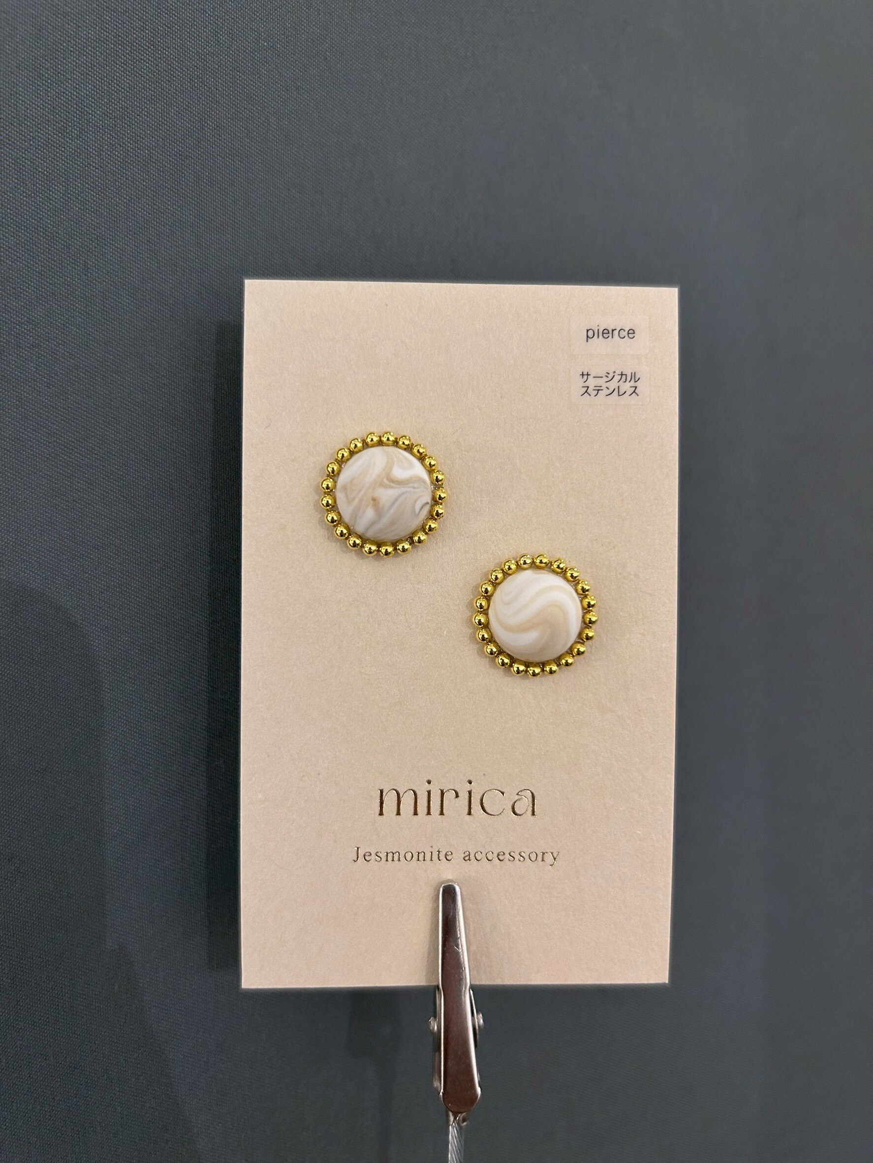 [mirica] 圓框耳針 | NO.10