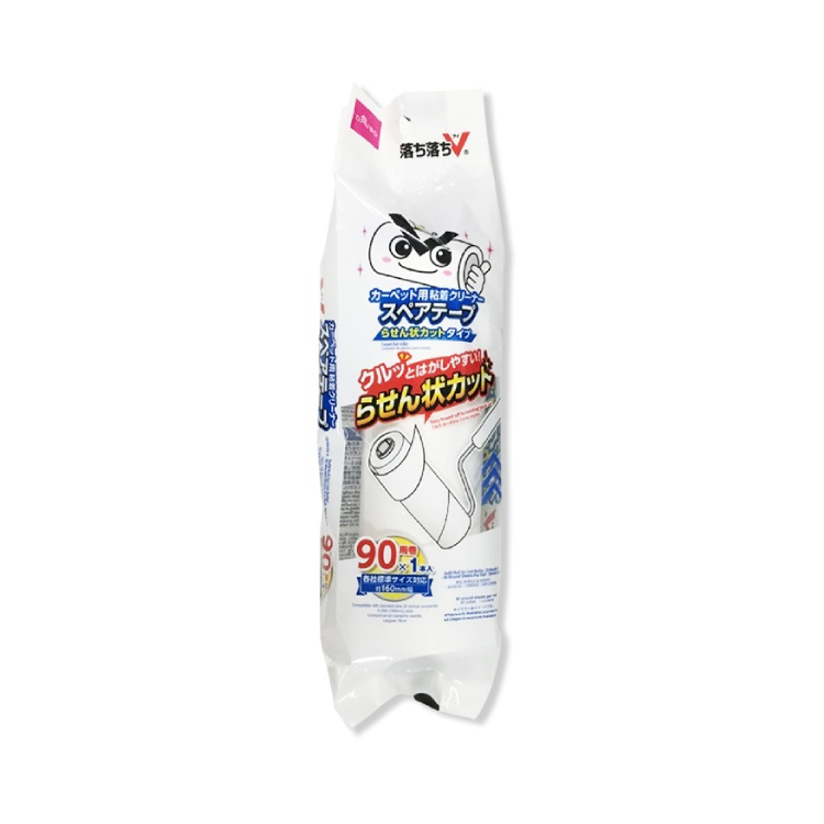 OchiV地毯除塵滾輪斜切膠紙補充包