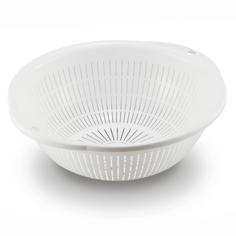 調理缽籃/白 30×10.7×32.2cm