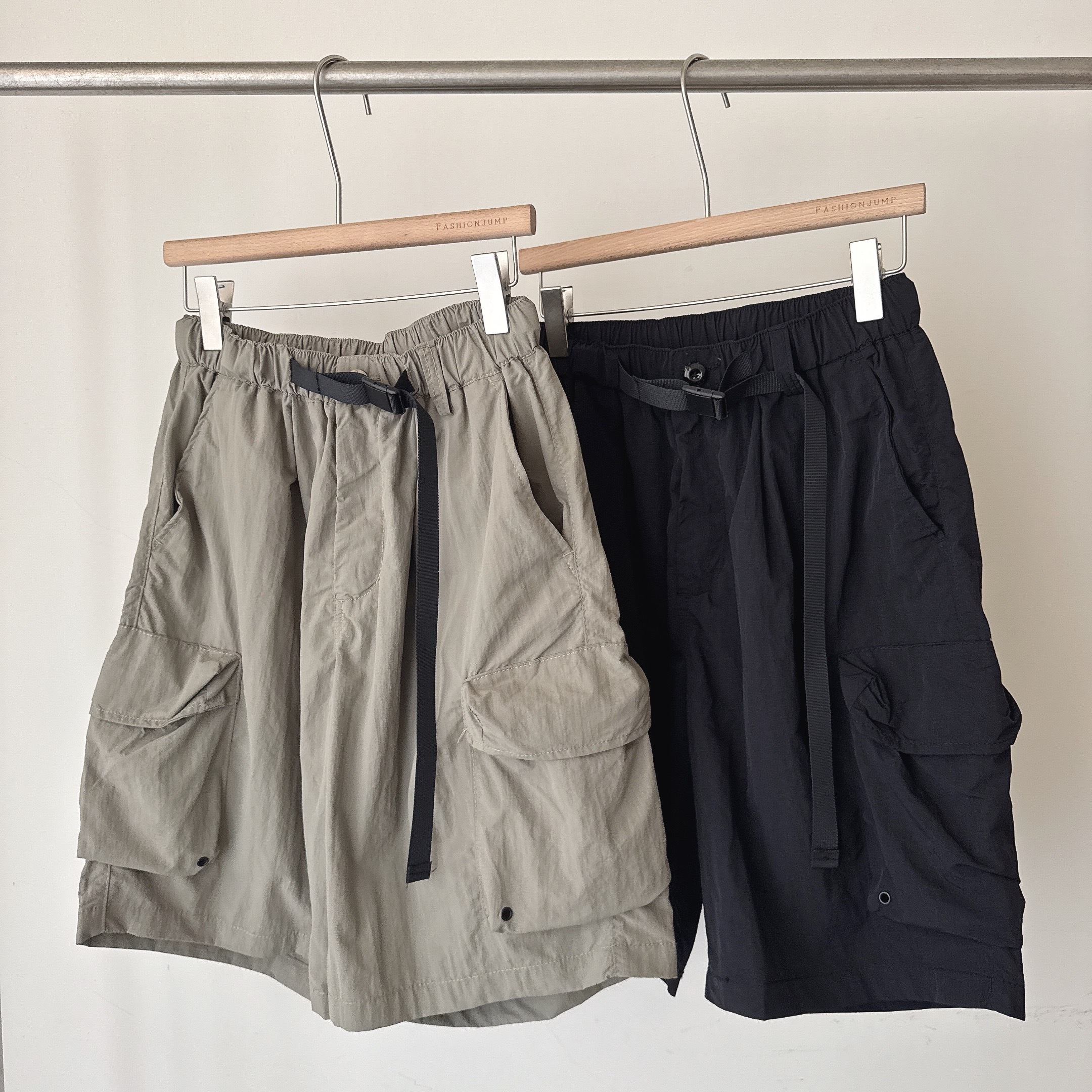 （現貨）WP049 日系 機能 卡扣腰帶 尼龍 工裝短褲