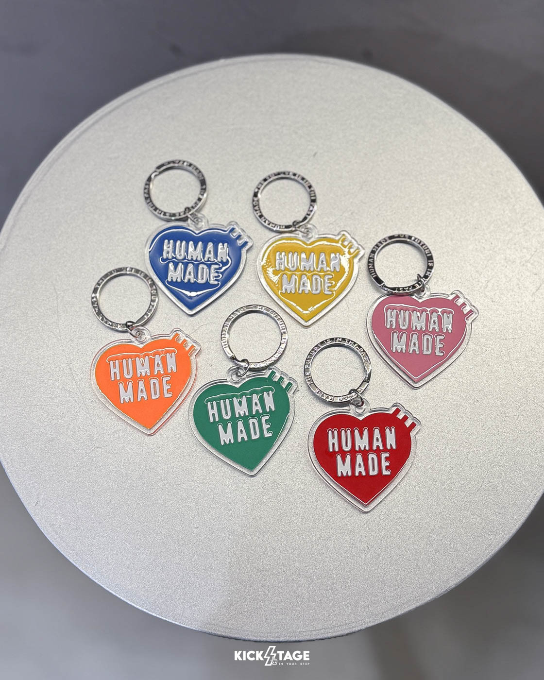 Human Made Heart Key Ring 愛心 吊飾 鑰匙圈 潮流小物【HM29GD107】