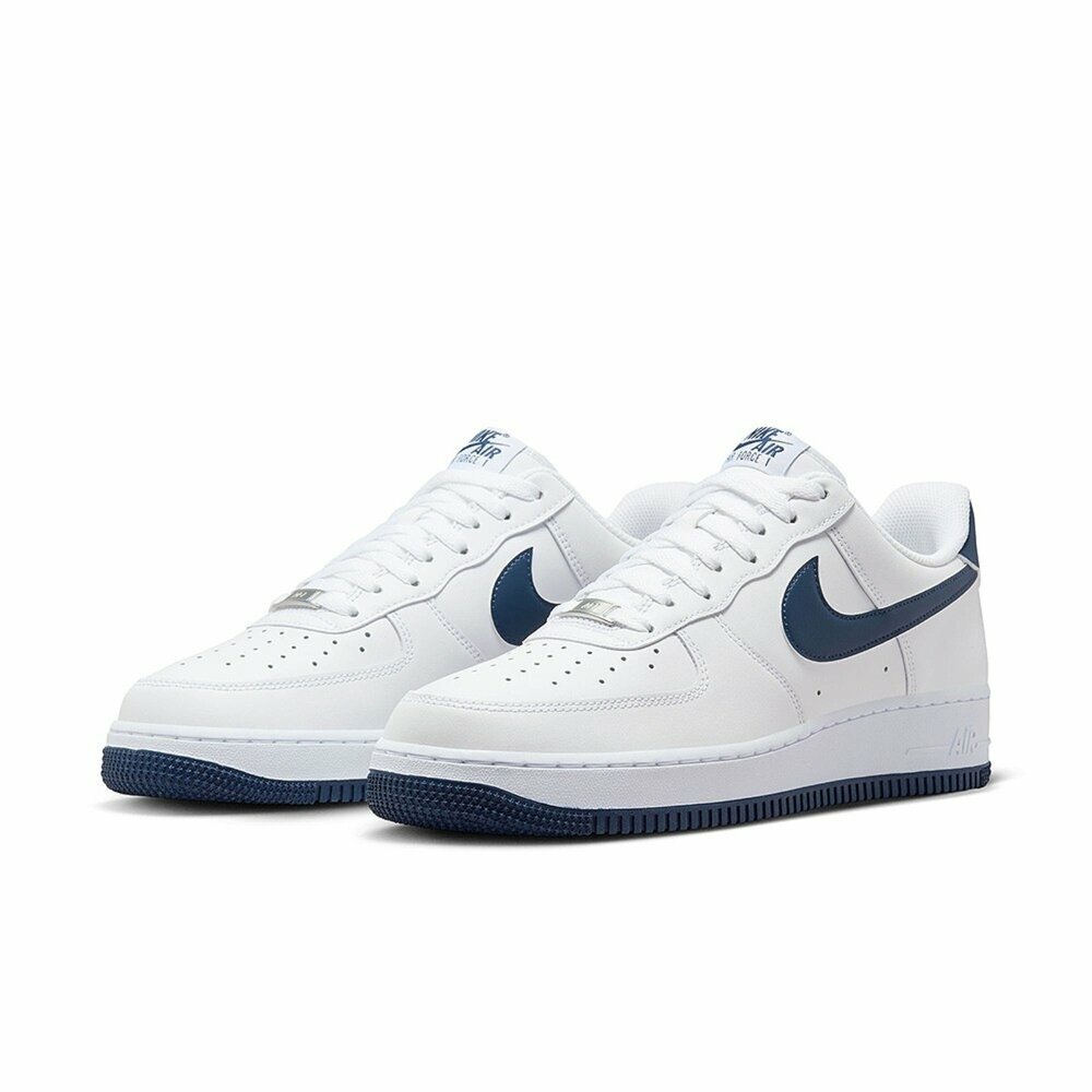 Nike Air Force 1 '07 White Midnight Navy 午夜藍 FJ4146-104 白 AF1 百搭 經典 運動鞋 休閒鞋 男鞋