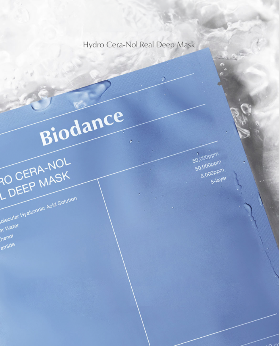 Biodance 透明質酸冰川水神經酰胺深層保濕舒緩果凍面膜
