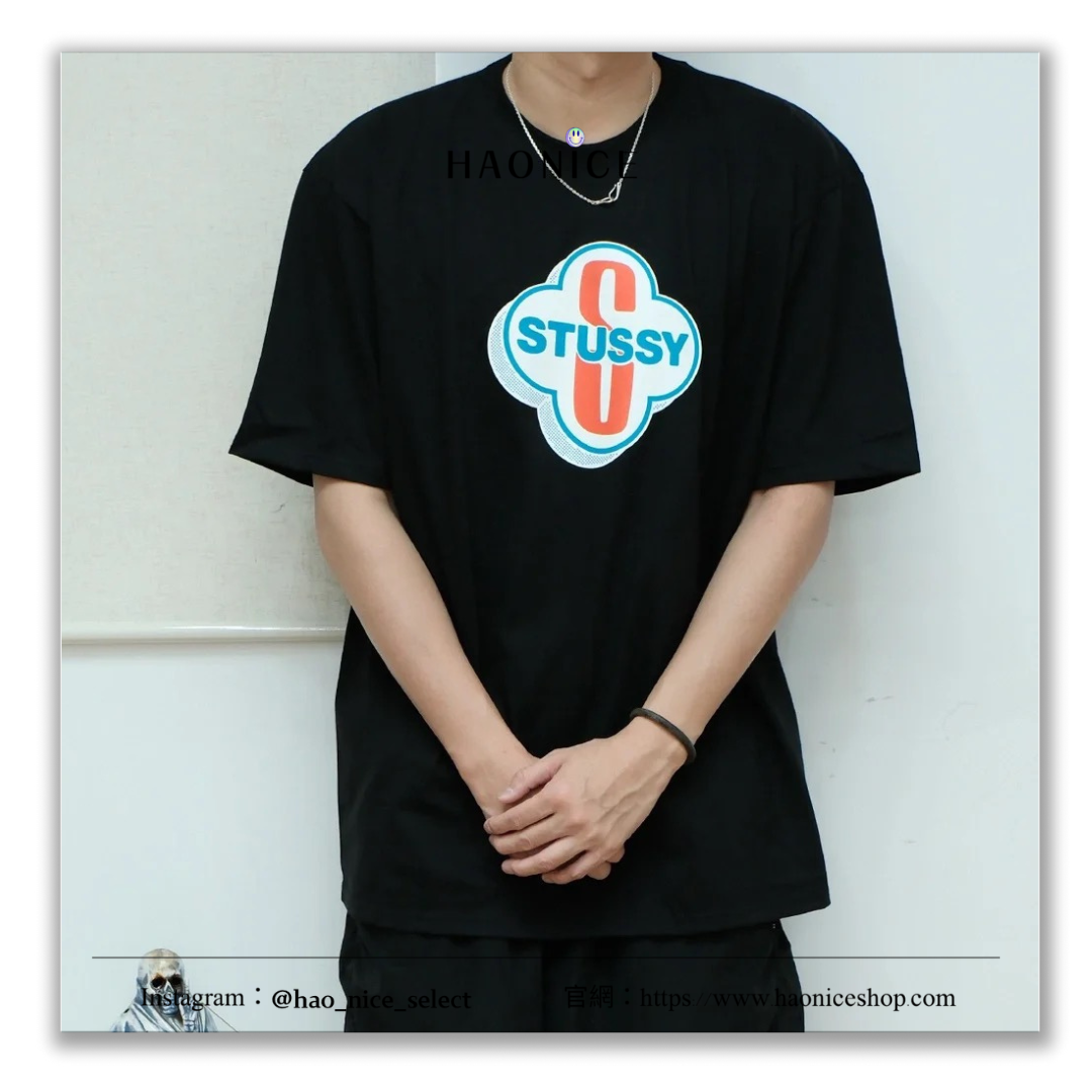 【HAO NICE 】美國🇺🇸街頭潮流 Stussy 24SS 春夏新款 經典美式汽車旅館LOGO 復古風🈵🈵 百搭短T