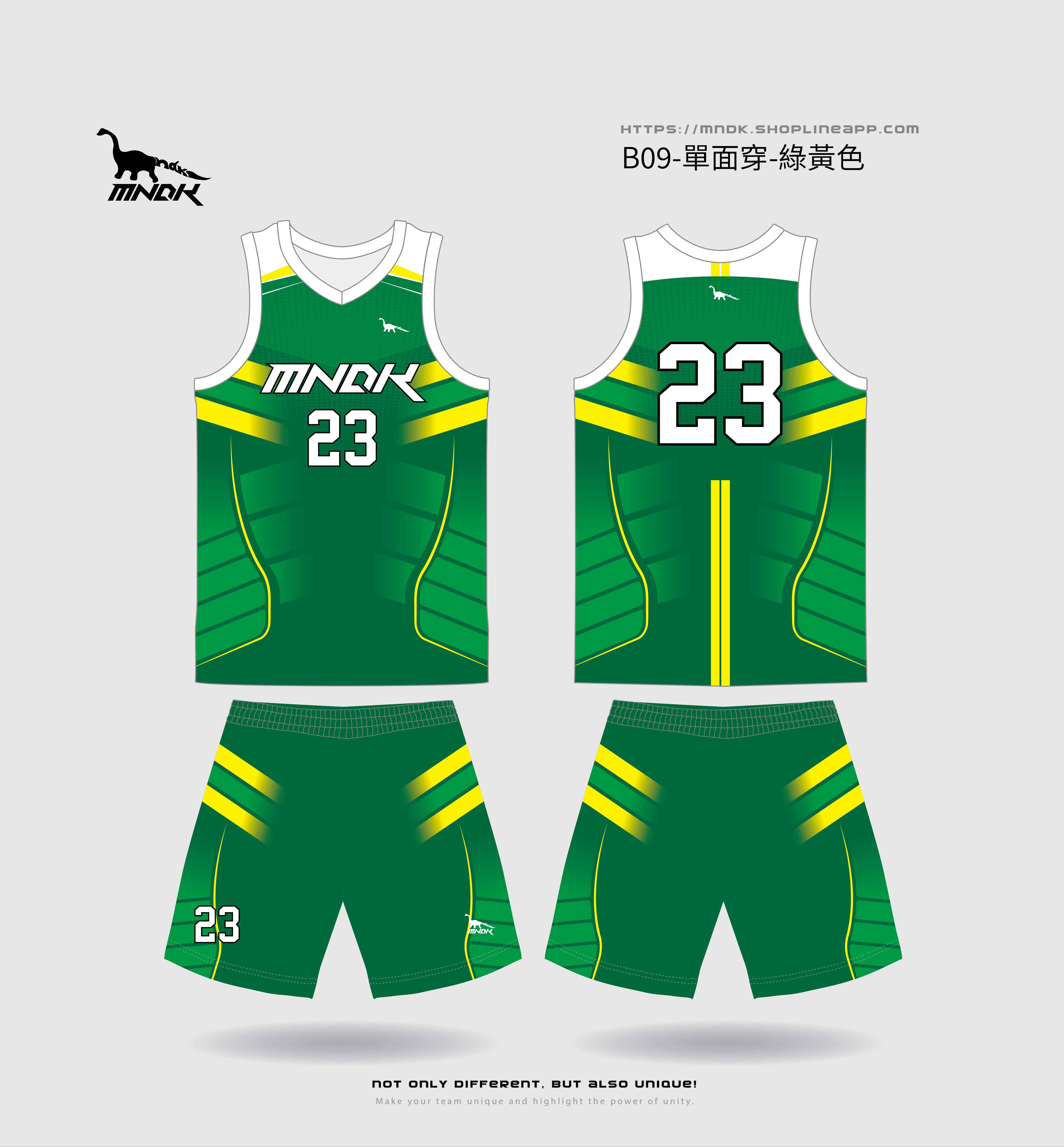 MNDK莫納帝克｜客製化團體服｜專業運動服｜公司制服｜台中-籃球B09