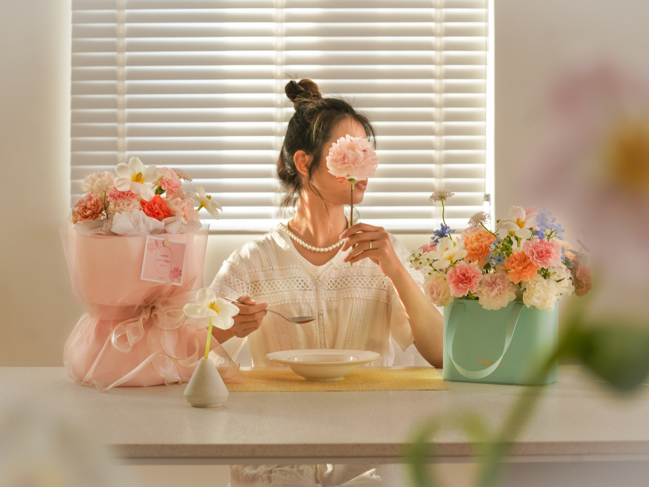 母親節花束
