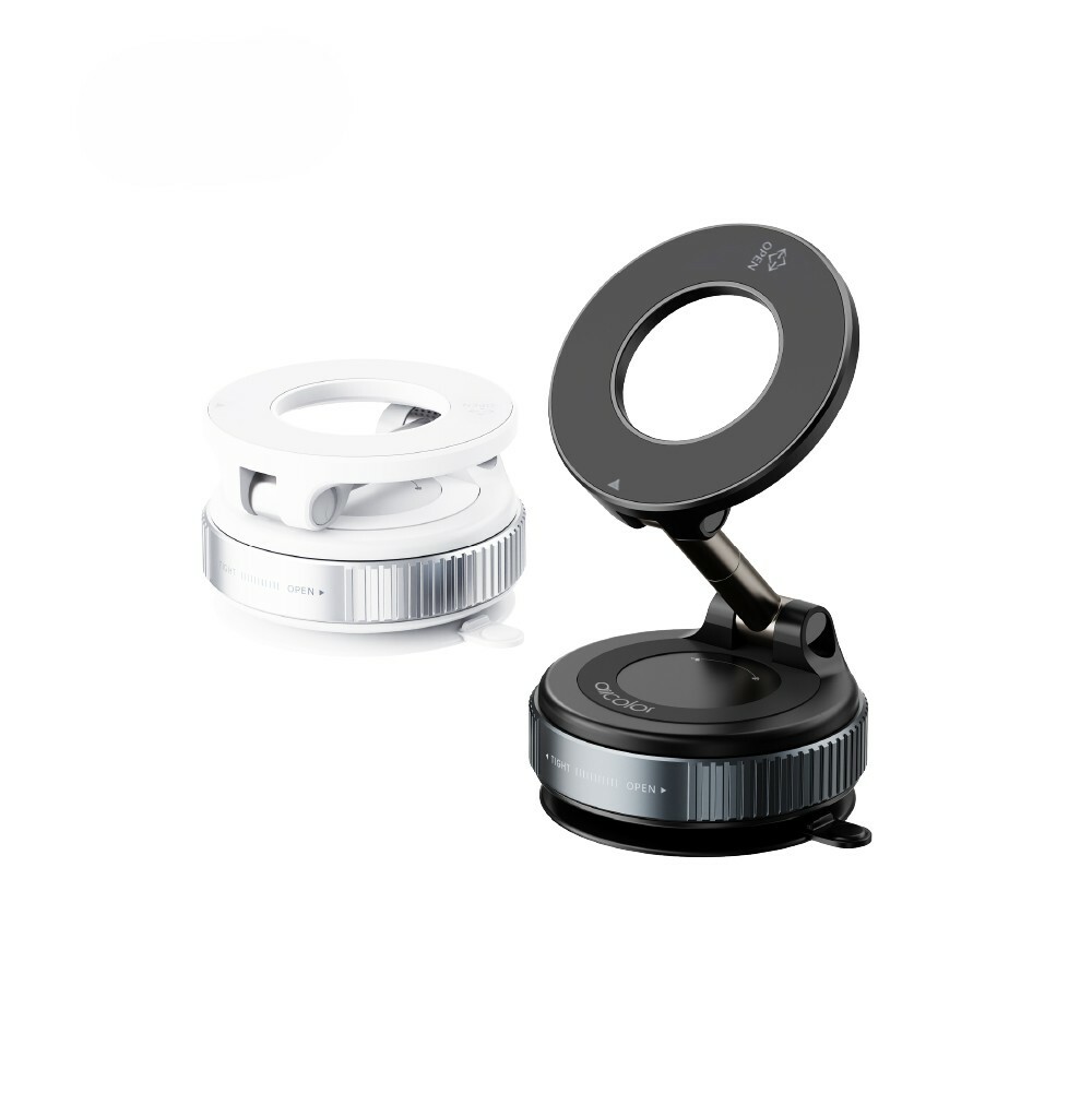 【aircolor 】真空吸盤磁吸手機支架