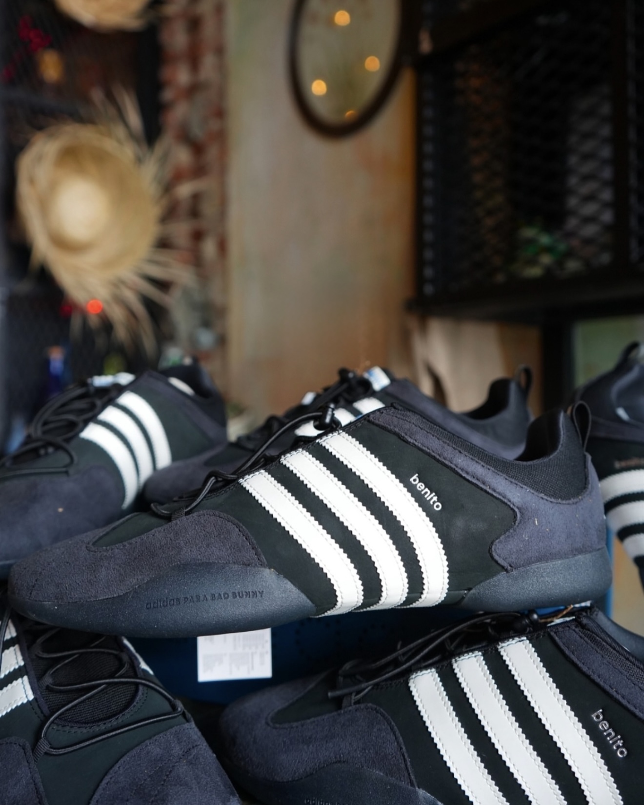 【Focus Store】預購 Bad Bunny x Adidas Ballerina "Black" 黑色 JQ9231