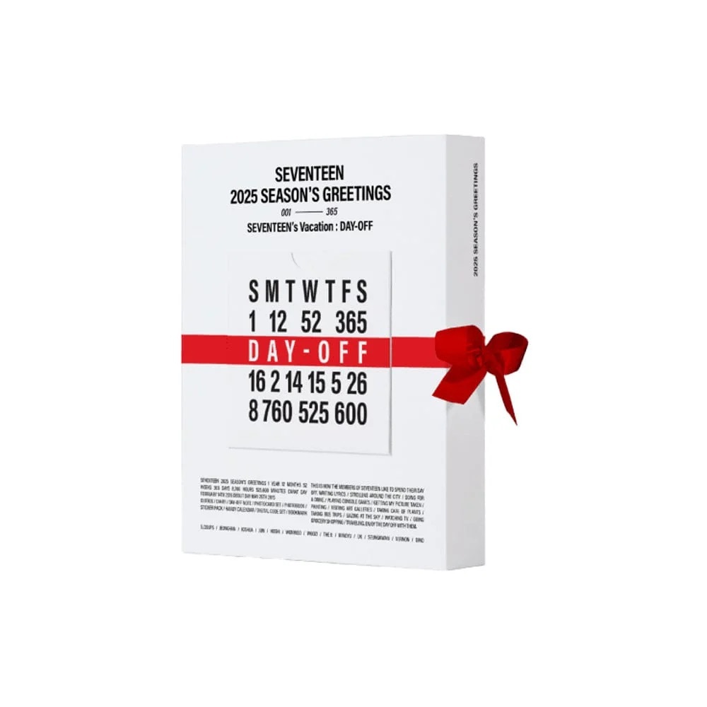 SEVENTEEN - 2025年曆組