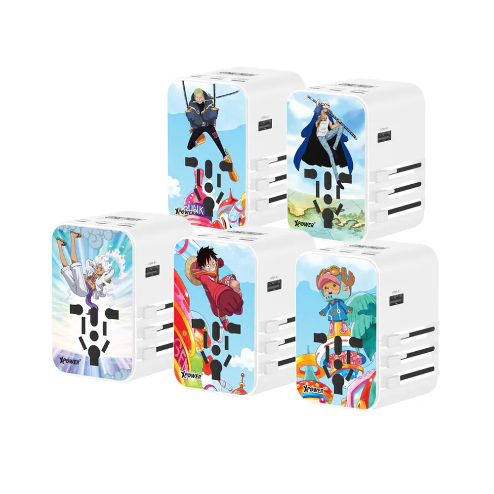 XPower x One Piece TA45B 45W 6輸出 PD3.0/PPS旅行充電器