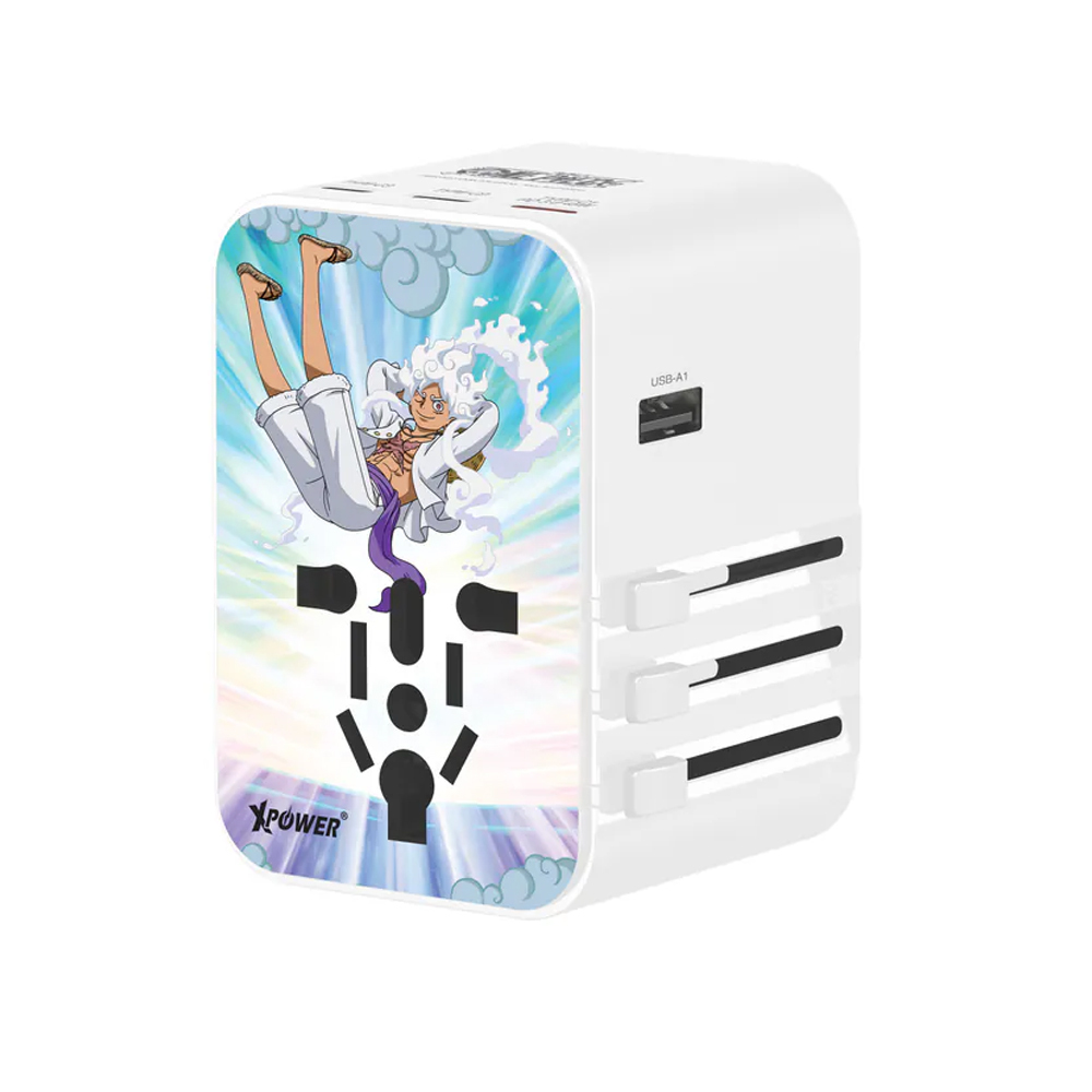 XPower x One Piece TA45B 45W 6輸出 PD3.0/PPS旅行充電器