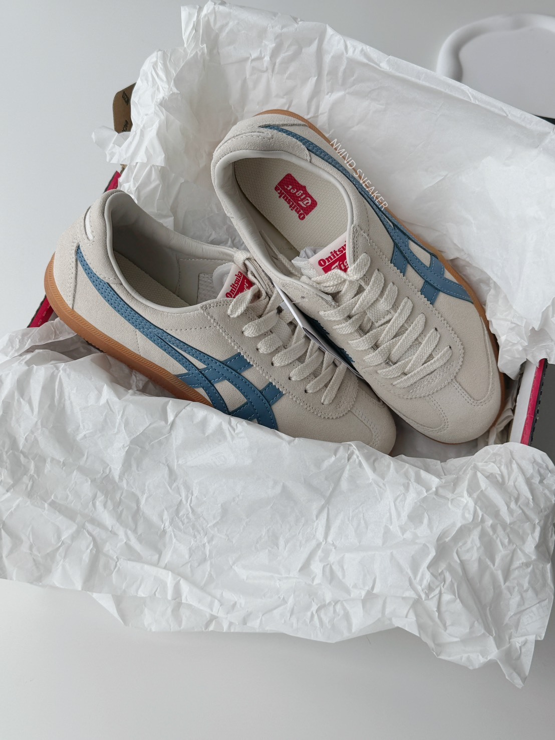 Onitsuka Tiger 鬼塚虎 奶灰藍