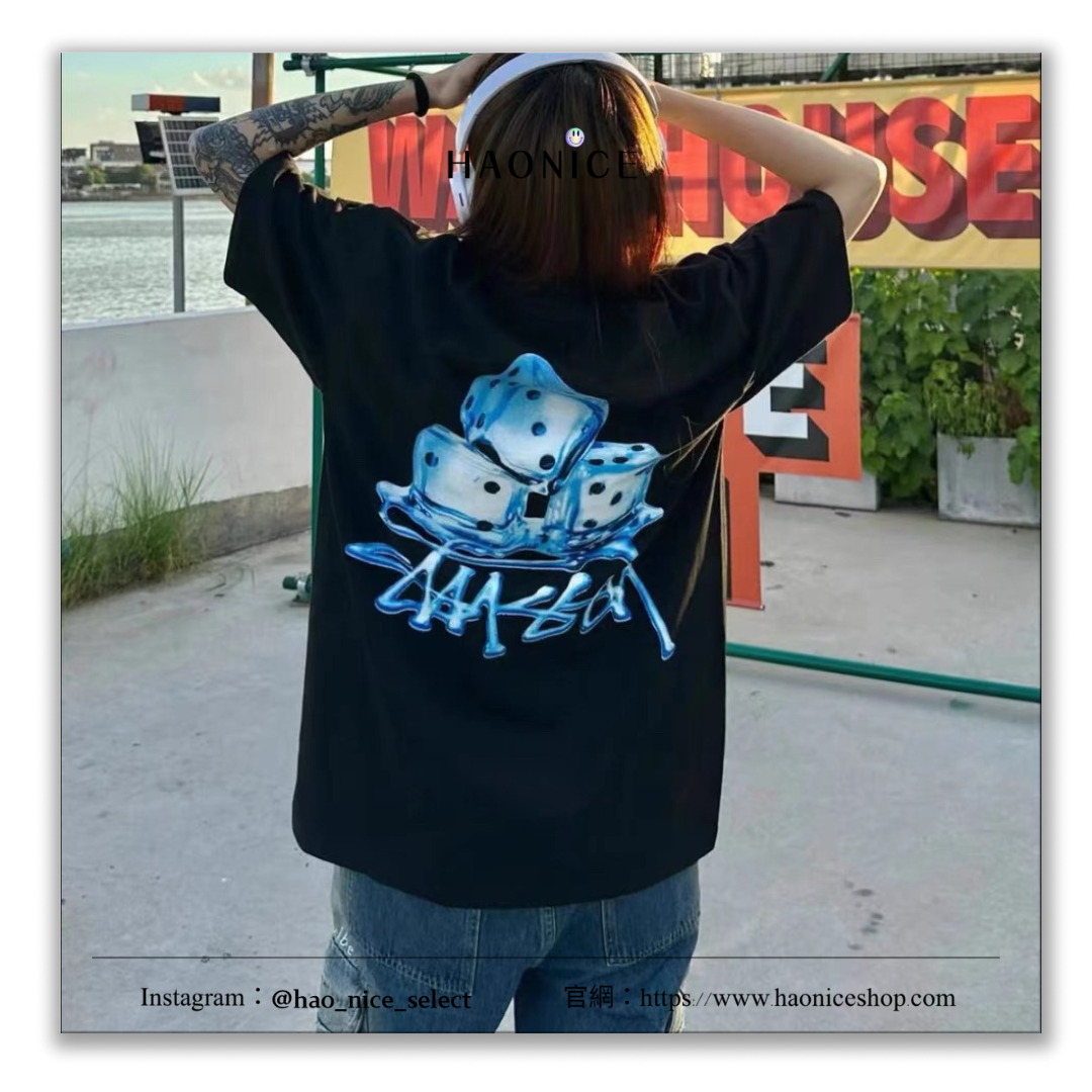 【HAO NICE 】美國🇺🇸街頭潮流 Stussy 24SS 春夏新款 Melted Tee 經典冰塊骰子🎲 街頭穿搭必備爆款🔥百搭短T