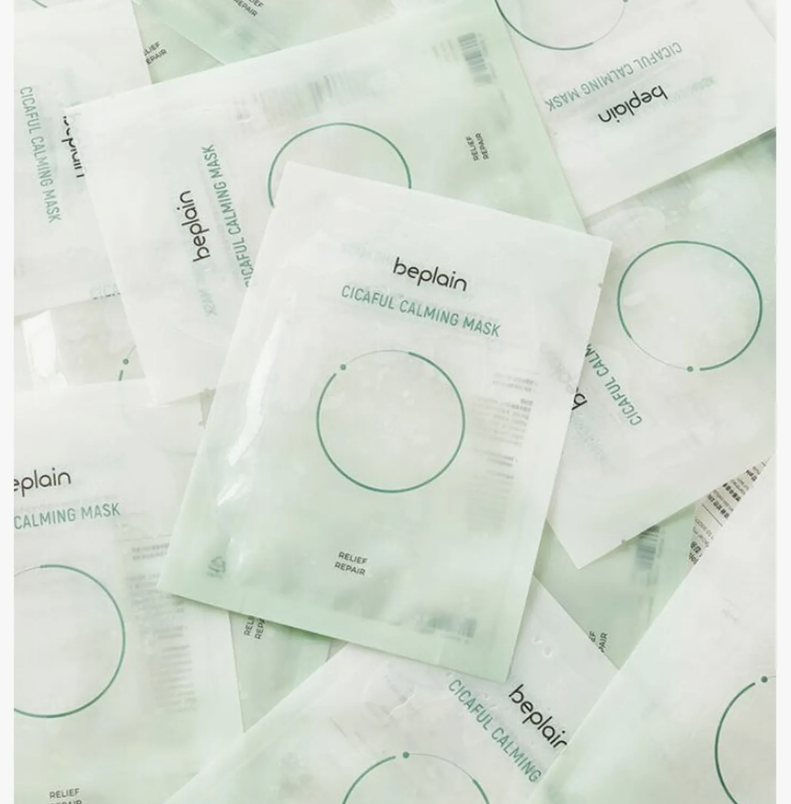 BEPLAIN 積雪草保濕鎮靜純素面膜