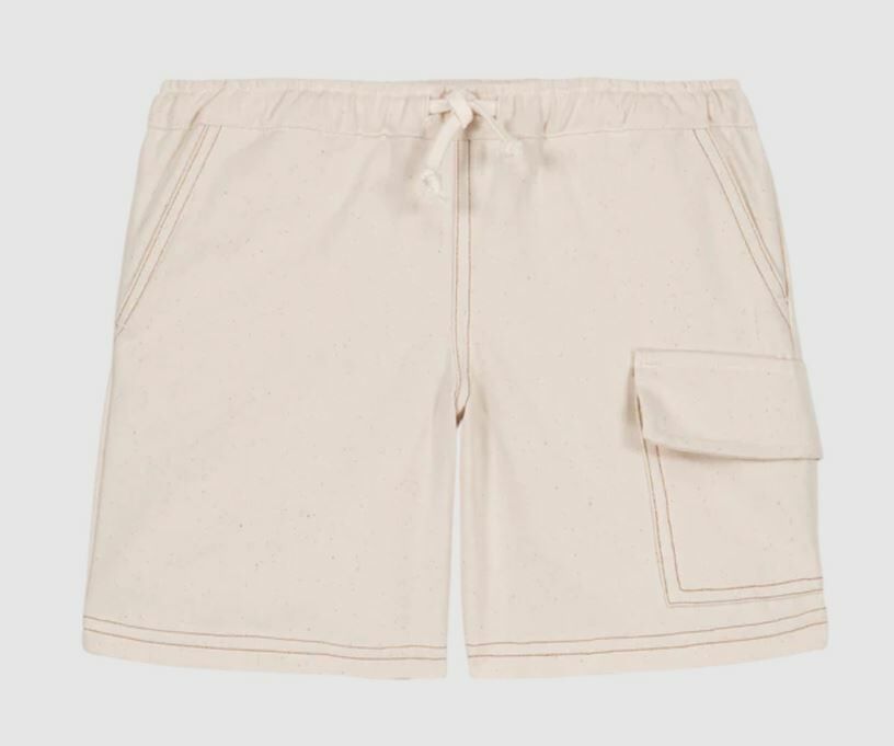 STUDIO BOHEME PARIS 有機棉百慕達短褲 Bermuda Cargo-Off white