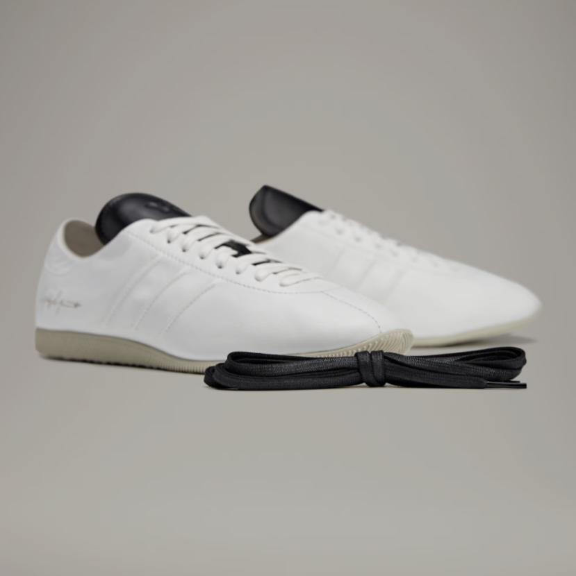 【 Y-3 JAPAN 頂級鞋款 - 皮革白 x 黑 】